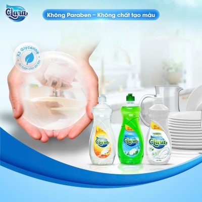 Không Paraben – Không chất tạo màu  Lành tính, dịu nhẹ, phù hợp cho da tay nhạy cảm và đồ dùng trẻ nhỏ.