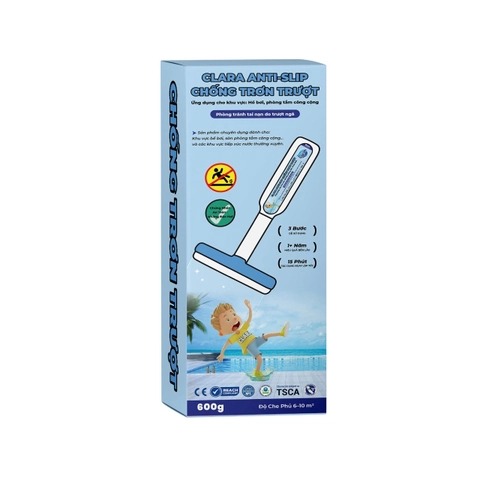 Clara Anti-Slip – Chống Trơn Trượt cho khu vực Hồ bơi, Sàn phòng tắm